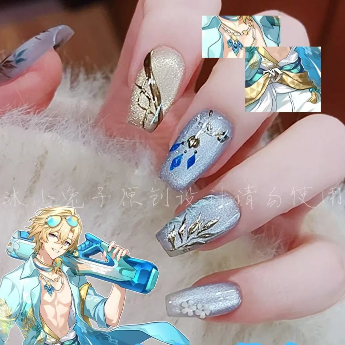 Honkai: Star Rail — Aventurine • Waveflair
